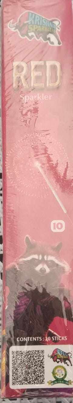 inba Crackers 10 Cm Red Sparklers(10pcs)